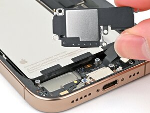Teardown image of an apple product.