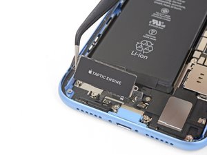 Teardown image of an apple product.