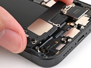Teardown image of an apple product.