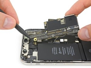 Teardown image of an apple product.