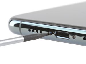 Teardown image of an apple product.