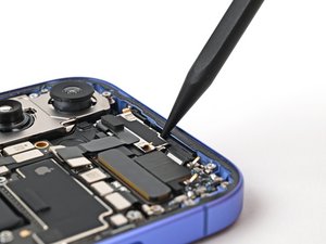 Teardown image of an apple product.