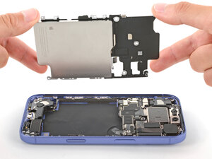 Teardown image of an apple product.