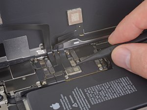 Teardown image of an apple product.