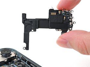 Teardown image of an apple product.