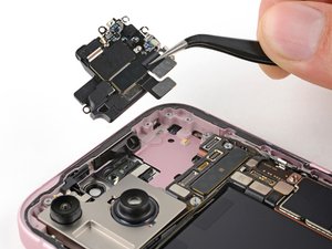 Teardown image of an apple product.