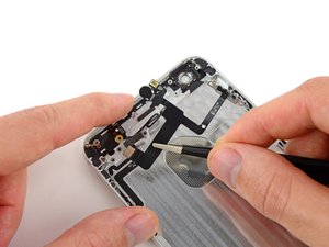 Teardown image of an apple product.