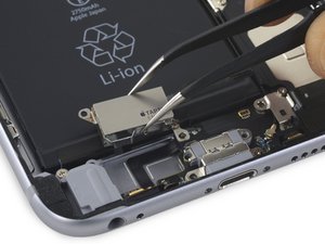Teardown image of an apple product.
