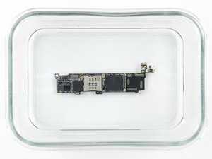 Teardown image of an apple product.