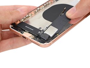 Teardown image of an apple product.
