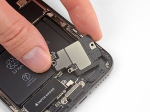 Teardown image of an apple product.