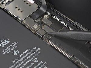 Teardown image of an apple product.