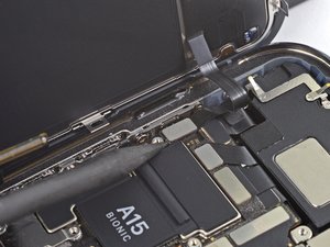 Teardown image of an apple product.