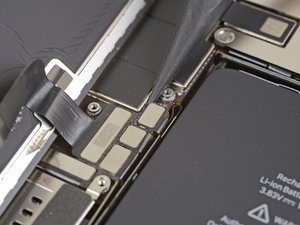 Teardown image of an apple product.