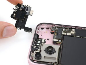 Teardown image of an apple product.