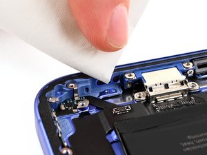 Teardown image of an apple product.