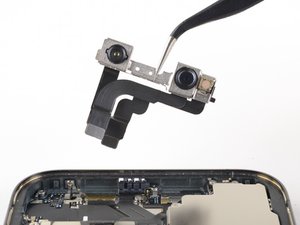 Teardown image of an apple product.