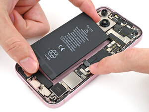 Teardown image of an apple product.